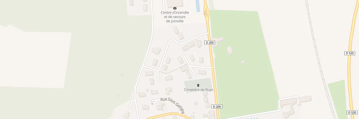 Plan du 5 Lot du Château à Rupt