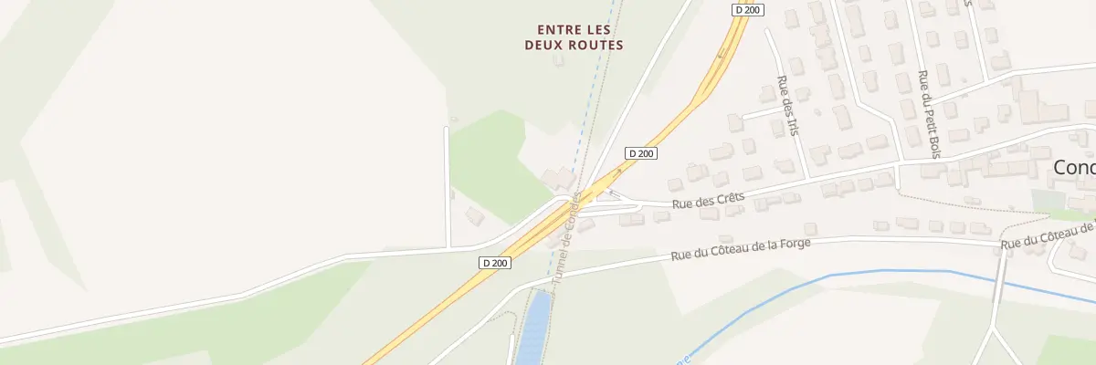 Plan du 1 Rte de Jonchery à Condes