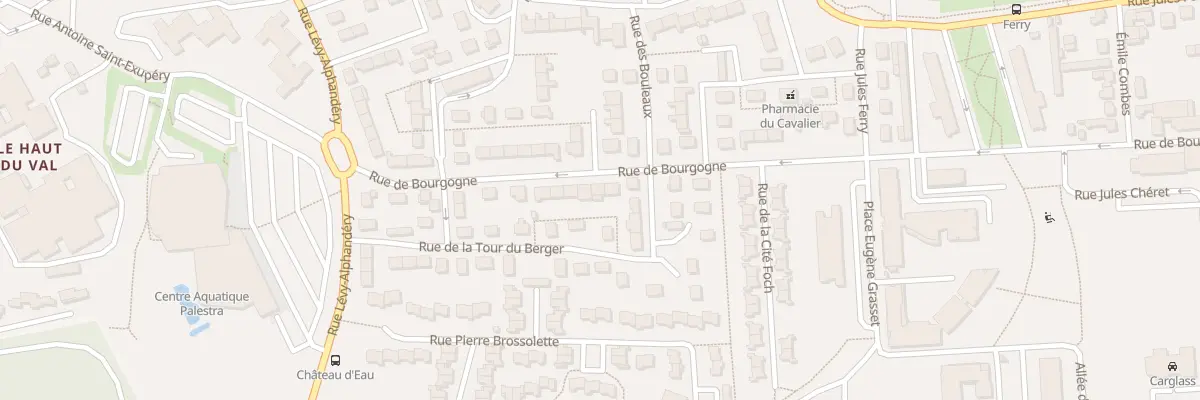 Plan du 12 Rue de Bourgogne à Chaumont