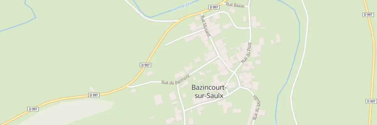Plan du 8 Rue de Bermont à Bazincourt-sur-Saulx