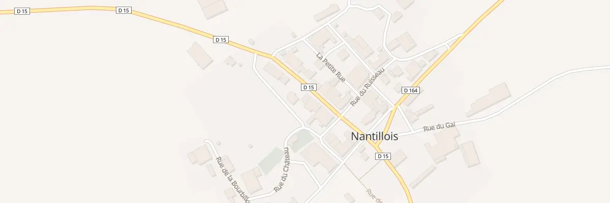 Plan du 7 Gr La Grande Rue à Nantillois