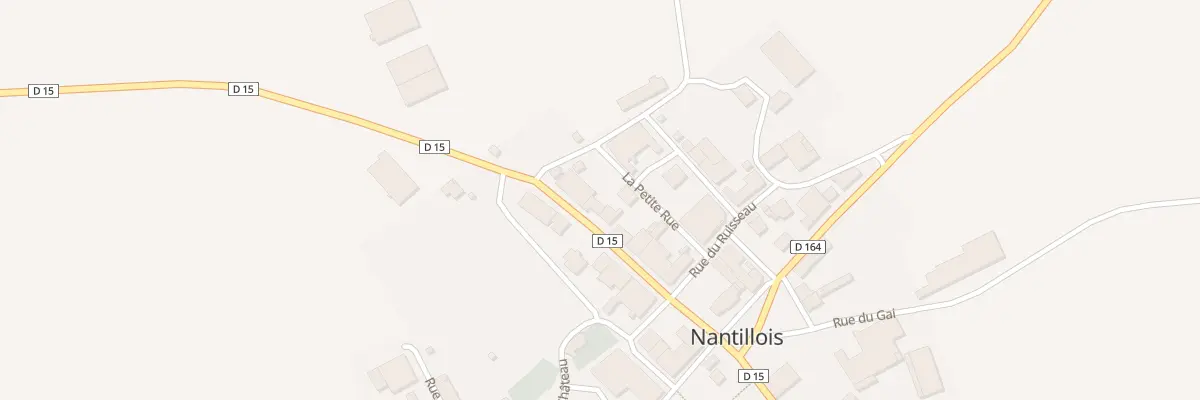 Plan du 8 Gr La Grande Rue à Nantillois