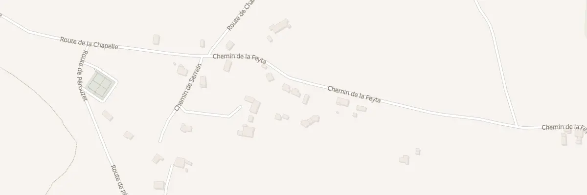 Plan du 150 Che de la Feyta à Saint-Clair-sur-Galaure
