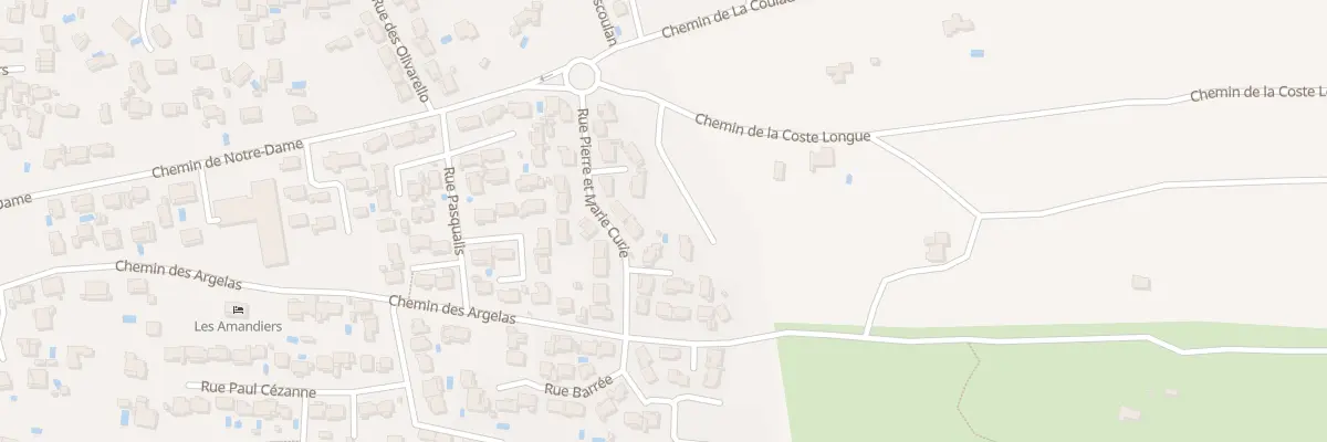 Plan du 12 Che de Costelongue à Lançon-Provence