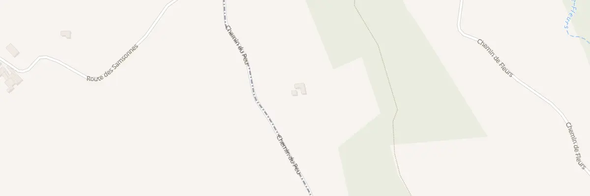 Plan du 1200 Che du Peu à Rochefort-Samson