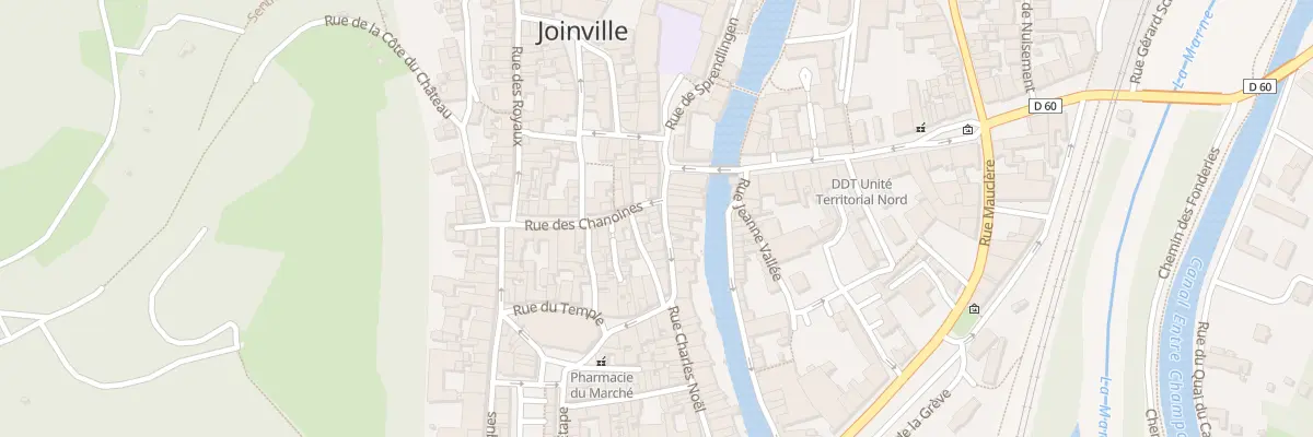 Plan du 17 Rue de la Fontaine à Joinville