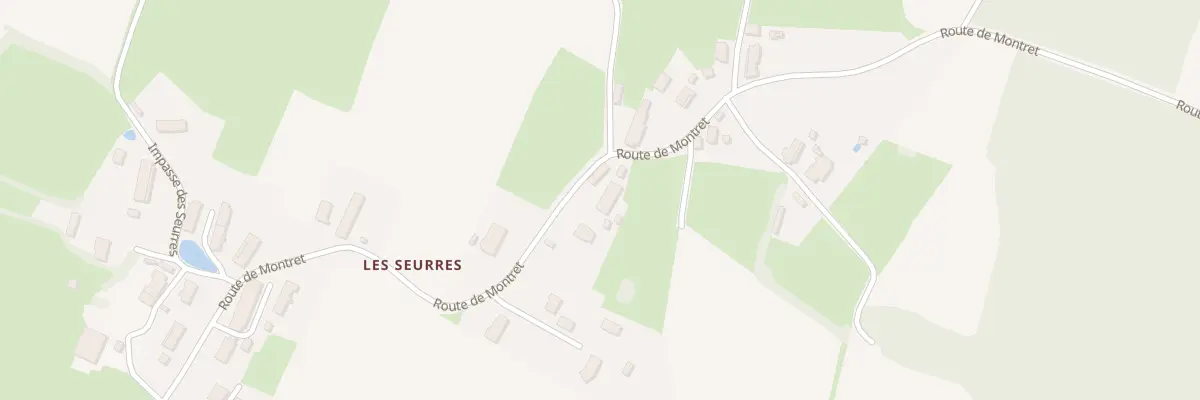 Plan du 1985 Rte de Montret à Juif