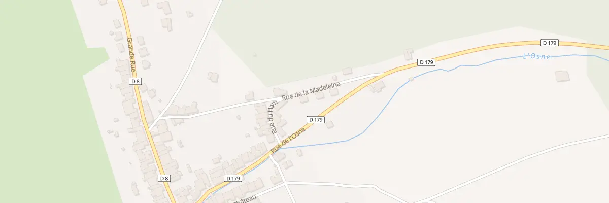 Plan du 6 Rue de la Madeleine à Curel