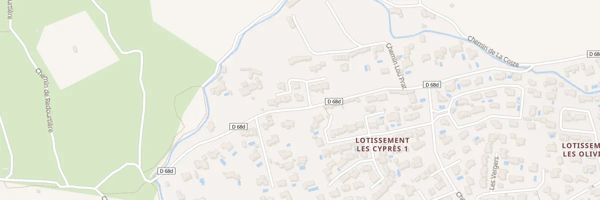 Plan du 4 Vieux Chemin de Lambesc à Pélissanne