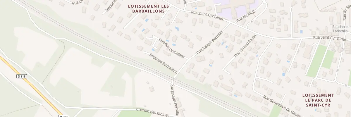 Plan du 32 Imp Barbaillon à La Verpillière