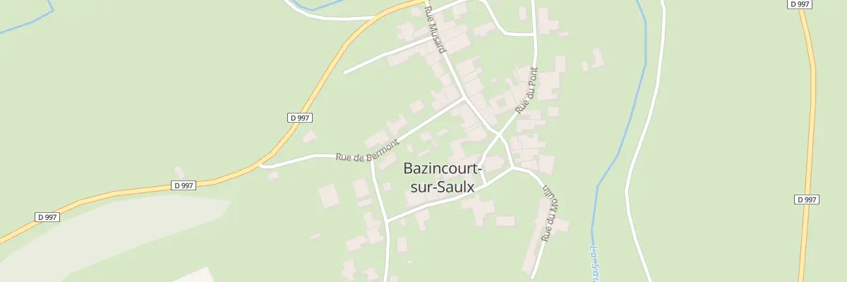 Plan du 5 Rue de Bermont à Bazincourt-sur-Saulx
