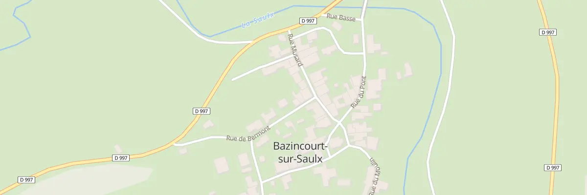 Plan du 4 Rue de Bermont à Bazincourt-sur-Saulx