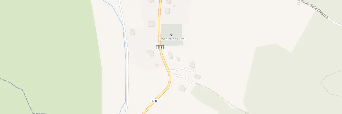 Plan du 11 Rte d’Autigny à Curel