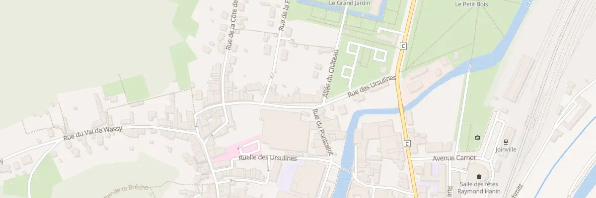 Plan du 6 Rue Nicolas Thouvenin à Joinville