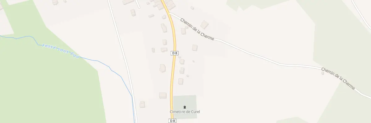 Plan du 5 Rte d’Autigny à Curel