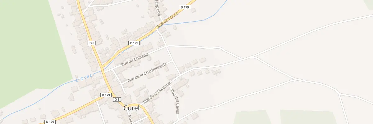 Plan du 9 Rue de la Garenne à Curel