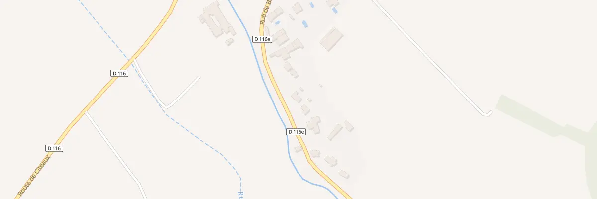 Plan du 21 Rue de Bessey à Izeure