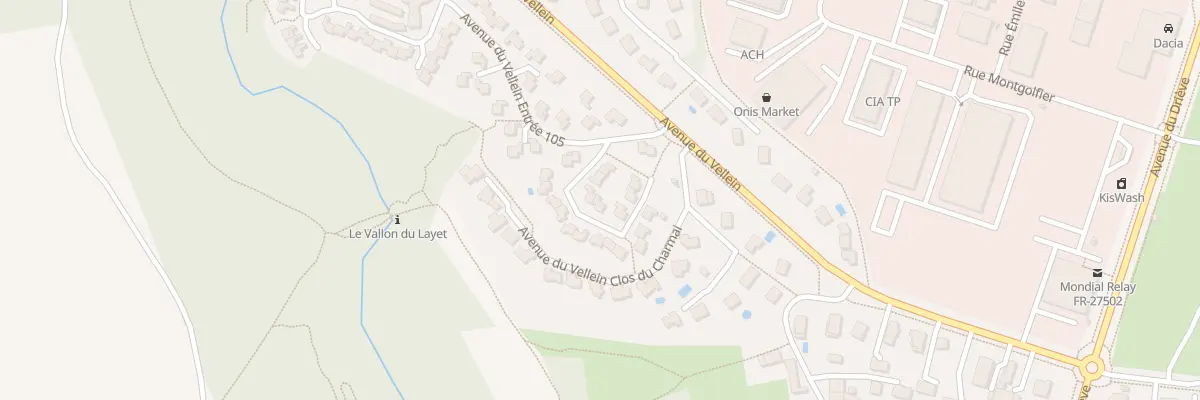 Plan du 79 Av du Vellein à Villefontaine