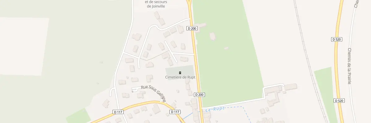 Plan du 2 Lot du Château à Rupt