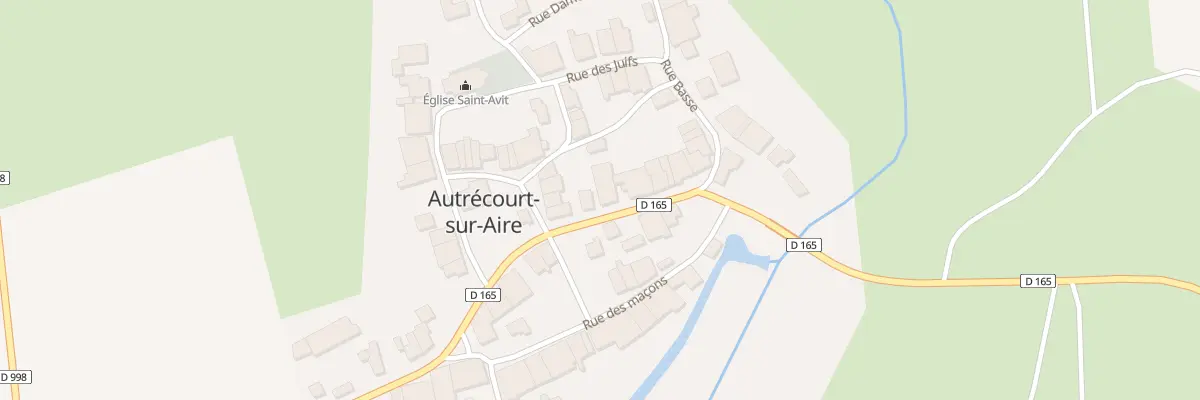 Plan du 11 Gr Grand Rue à Autrécourt-sur-Aire
