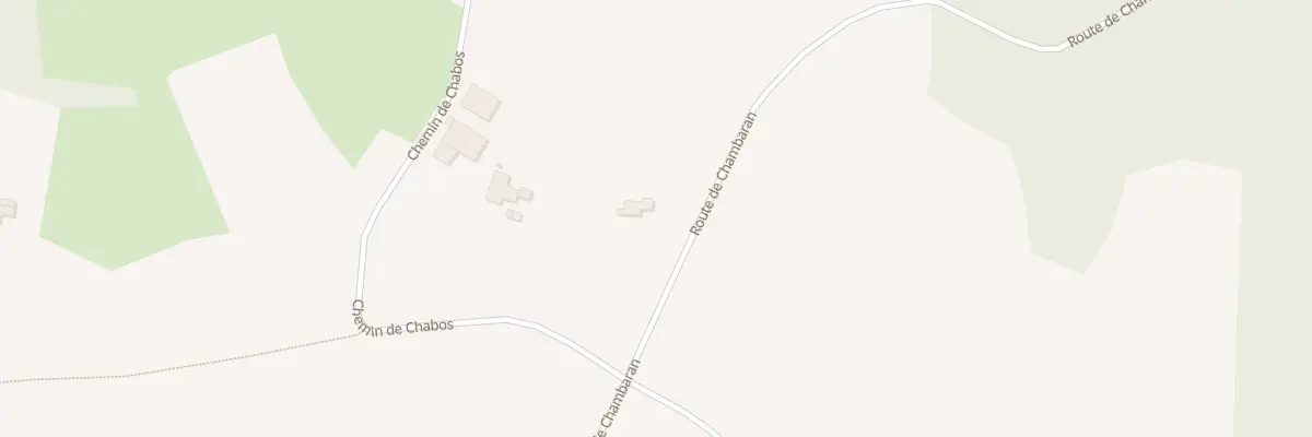 Plan du 485 Rte de Chambaran à Saint-Clair-sur-Galaure