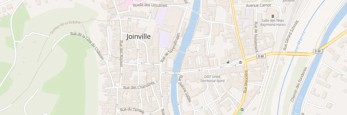Plan du 6 Rue de Sprendlingen à Joinville