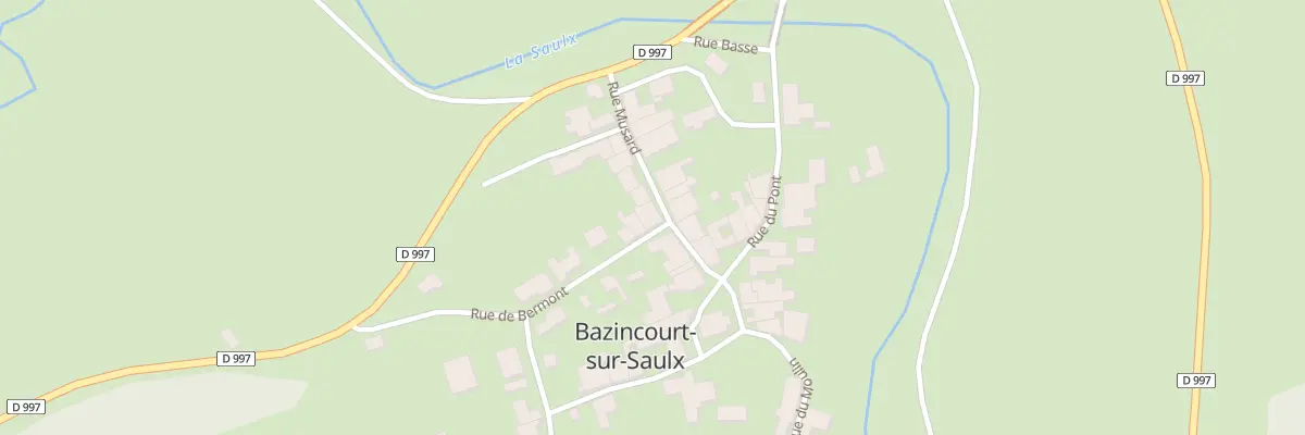 Plan du 5 Rue Musard à Bazincourt-sur-Saulx
