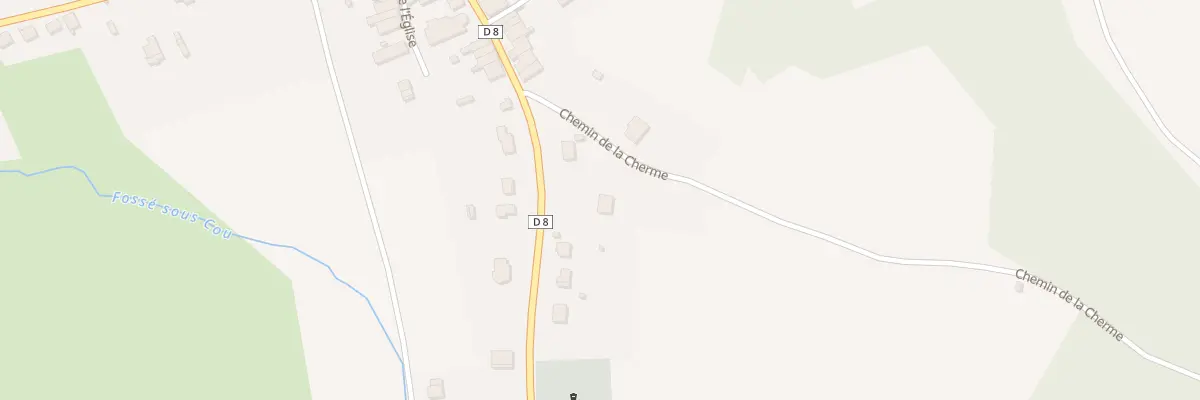 Plan du 3 Rte d’Autigny à Curel