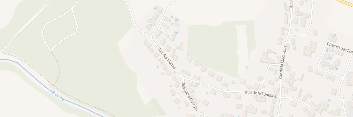 Plan du 9026 Rue de la Fontaine à Fauverney