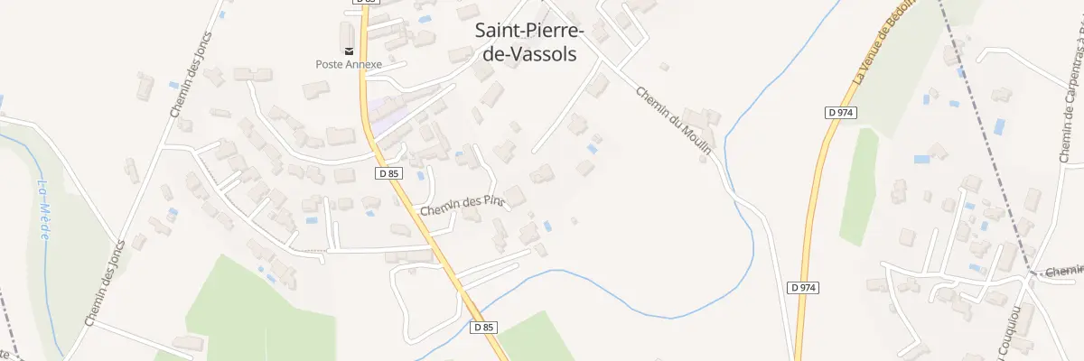 Plan du 5238 Saint Trouba à Saint-Pierre-de-Vassols