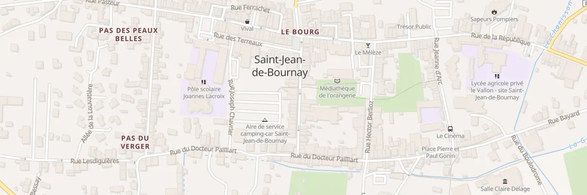 Plan du 6 Rue Henri Picard à Saint-Jean-de-Bournay