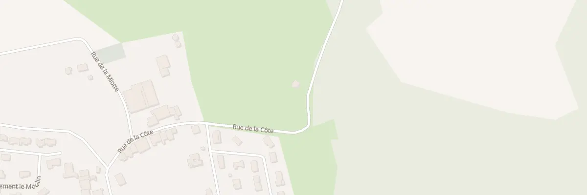 Plan du 25 Rue de la Côte à Viéville