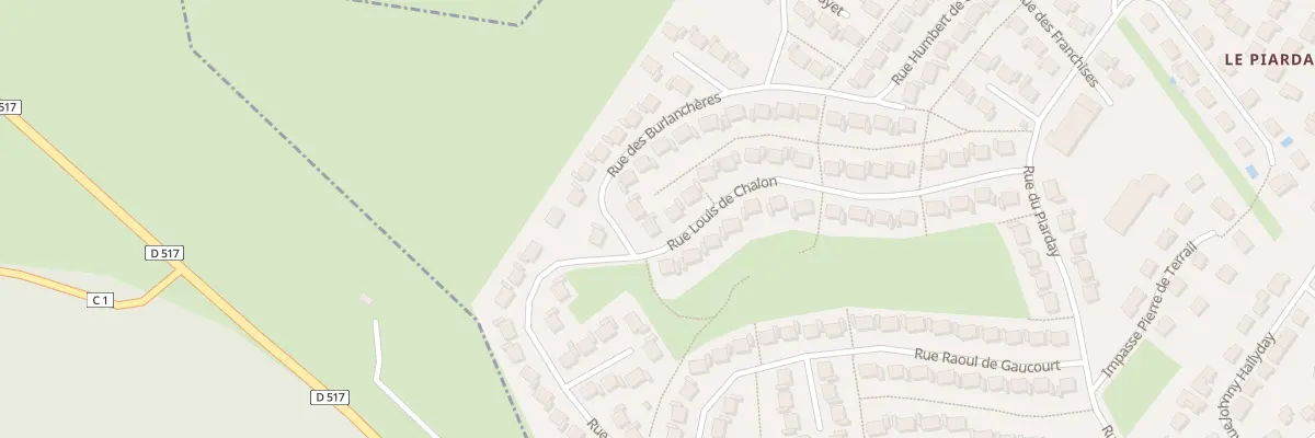 Plan du 15 Rue des Burlancheres à Charvieu-Chavagneux
