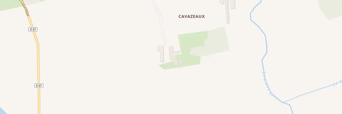 Plan du 228 Rte de Trevoux à Montracol