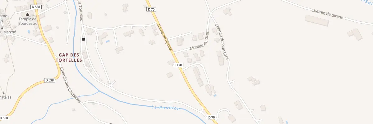 Plan du 5397 Gres et Plan Lara à Bourdeaux