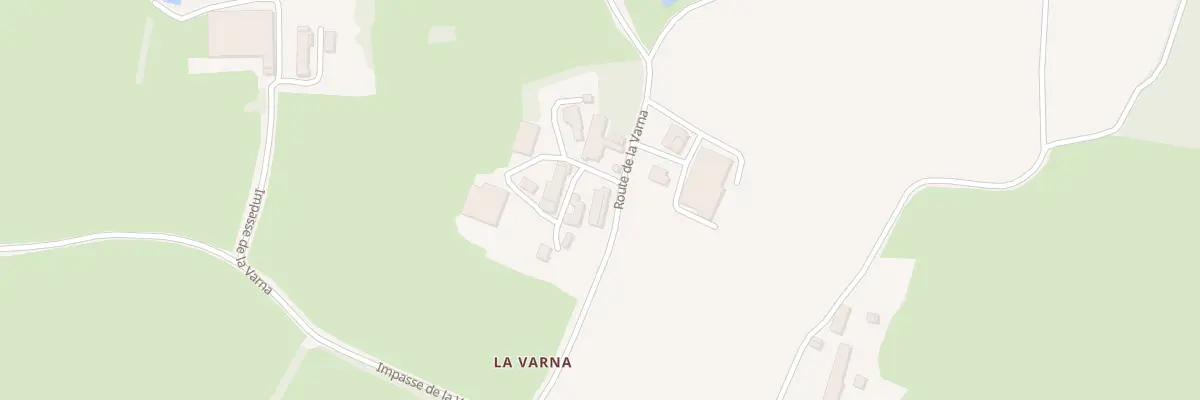 Plan du 525 Rte de la Varna à Curciat-Dongalon