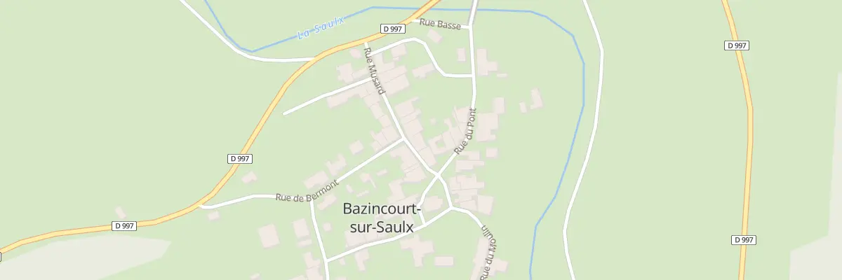 Plan du 2 Rue Musard à Bazincourt-sur-Saulx