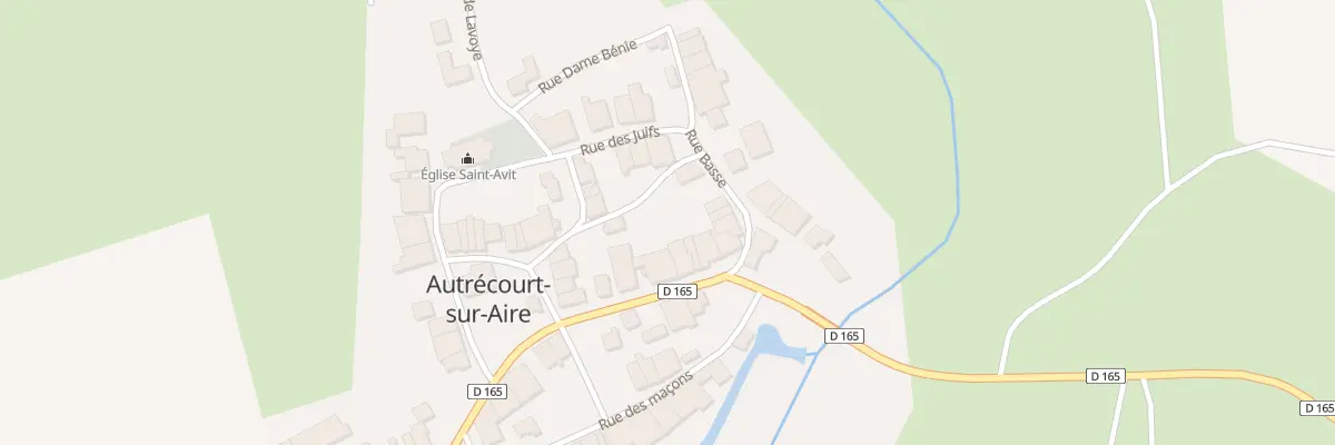 Plan du 15 Gr Grand Rue à Autrécourt-sur-Aire