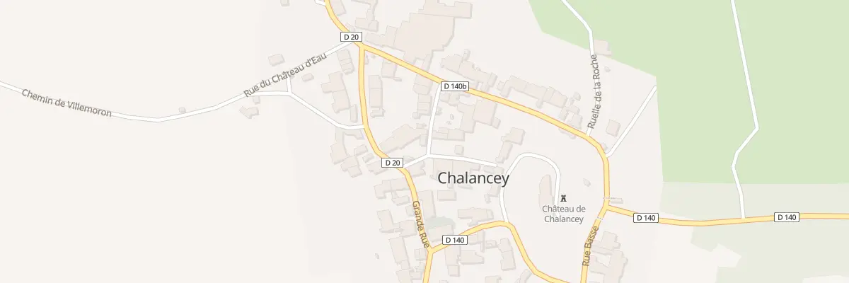 Plan du 7 Rue des Fees à Chalancey