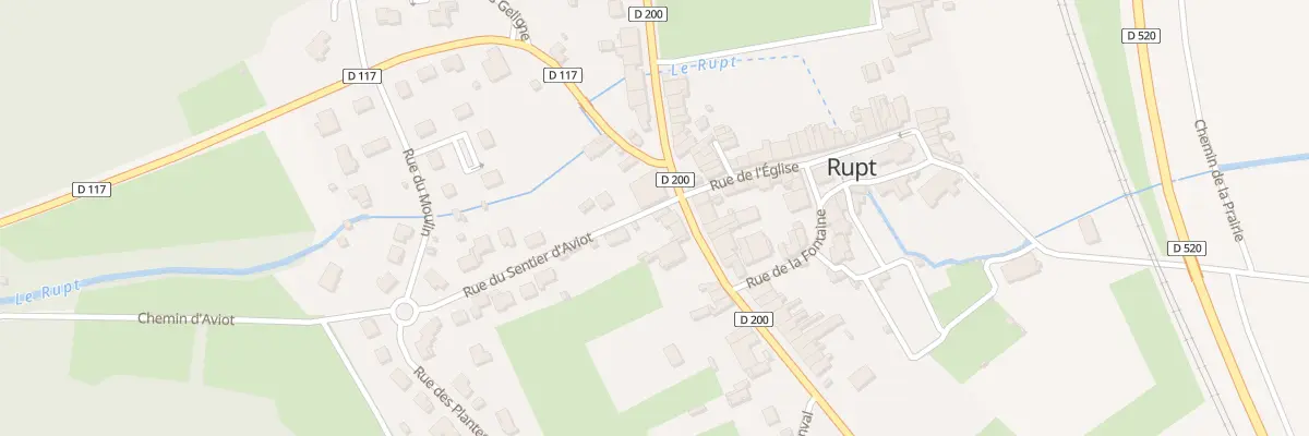 Plan du 24 Rue du Château à Rupt
