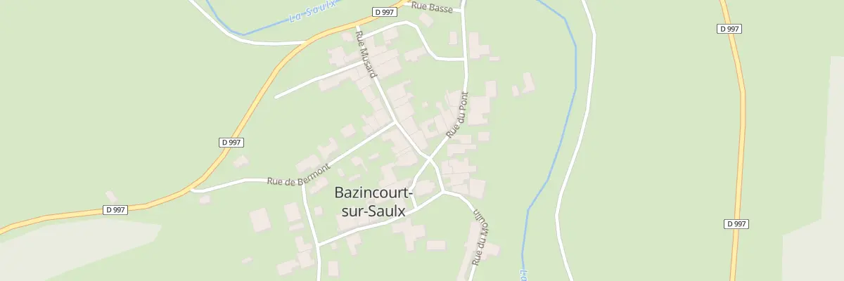 Plan du 5 Pl de l’Eglise à Bazincourt-sur-Saulx