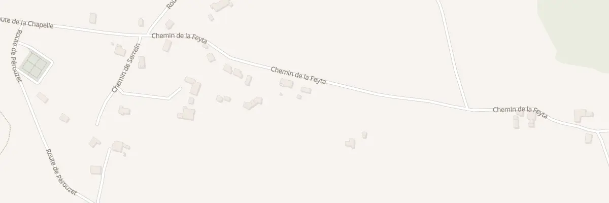 Plan du 294 Che de la Feyta à Saint-Clair-sur-Galaure