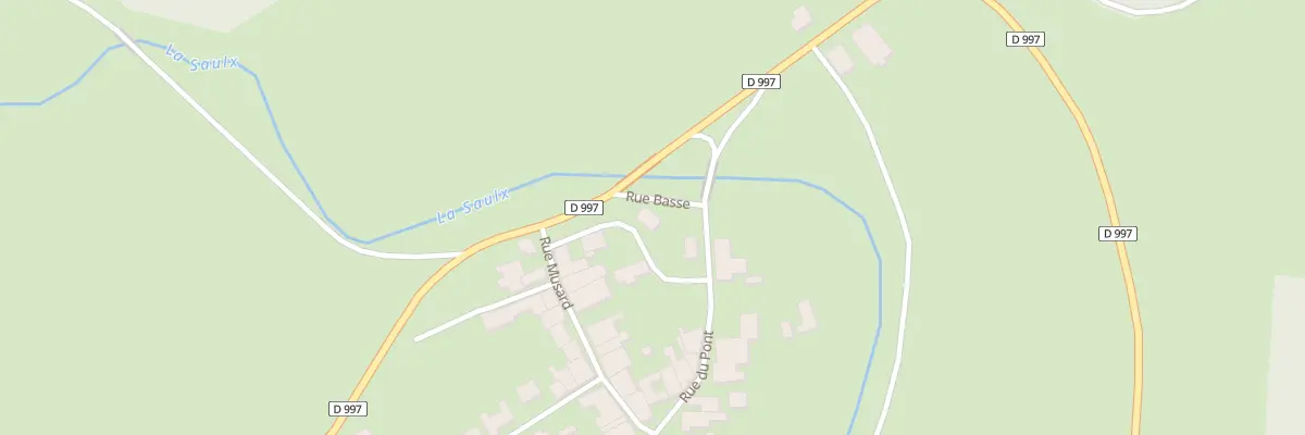 Plan du 1 Rue Basse à Bazincourt-sur-Saulx