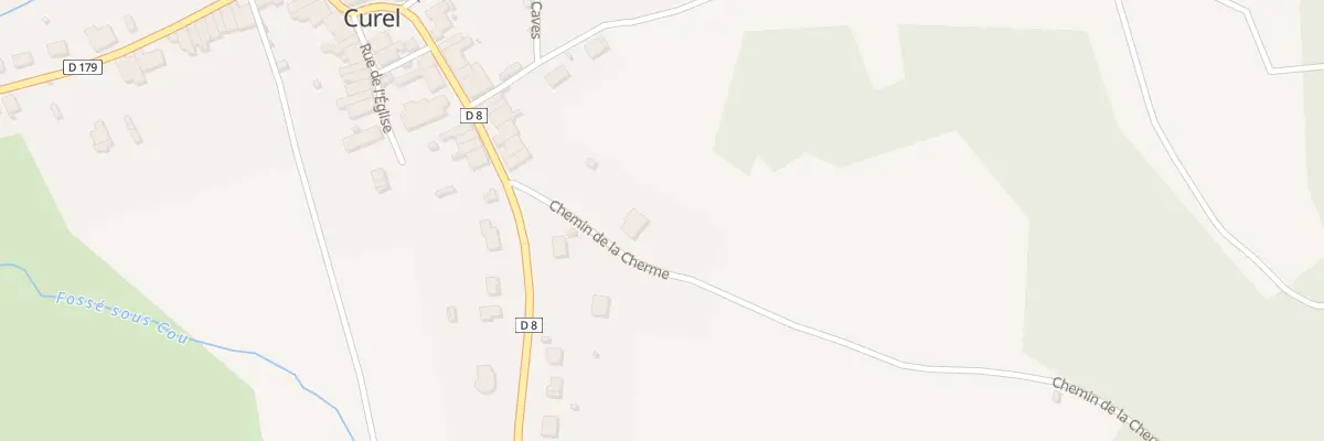 Plan du 9002 Basses Chermes à Curel