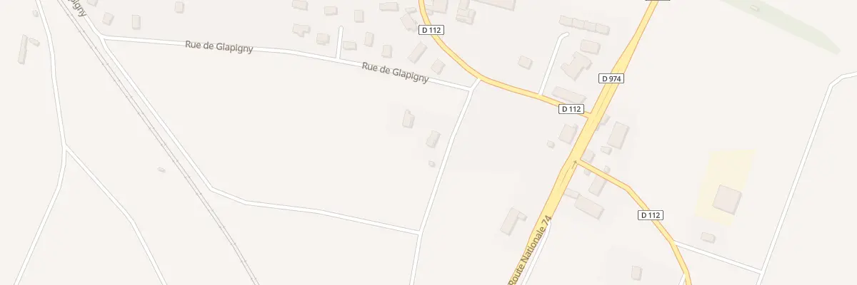 Plan du 2 Che de Vide Cuveau à Gemeaux