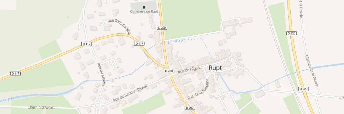 Plan du 9 Rue du Château à Rupt