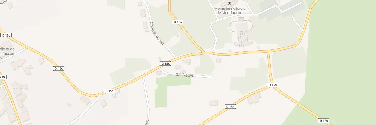 Plan du 12 Rue d’Amerique à Montfaucon-d’Argonne