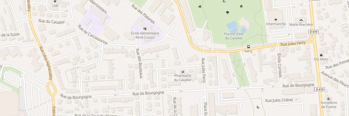 Plan du 32 Rue de Carcassonne à Chaumont