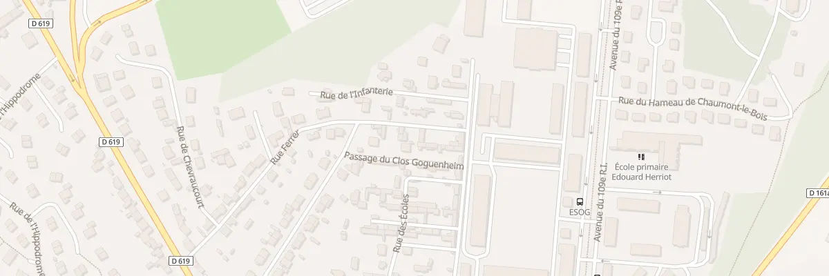 Plan du 24 Rue Ferrer à Chaumont