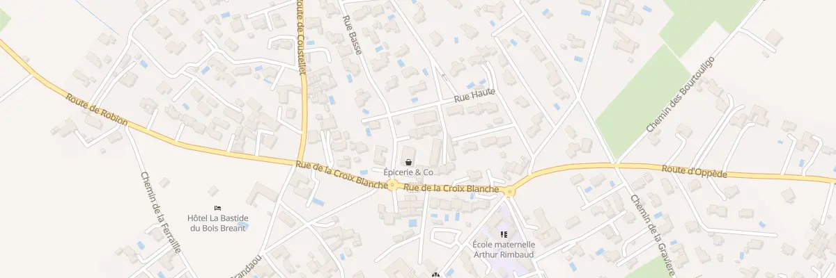 Plan du 159K Rue Haute à Maubec